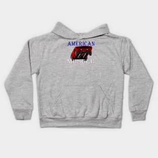 classic American muscle. Kids Hoodie